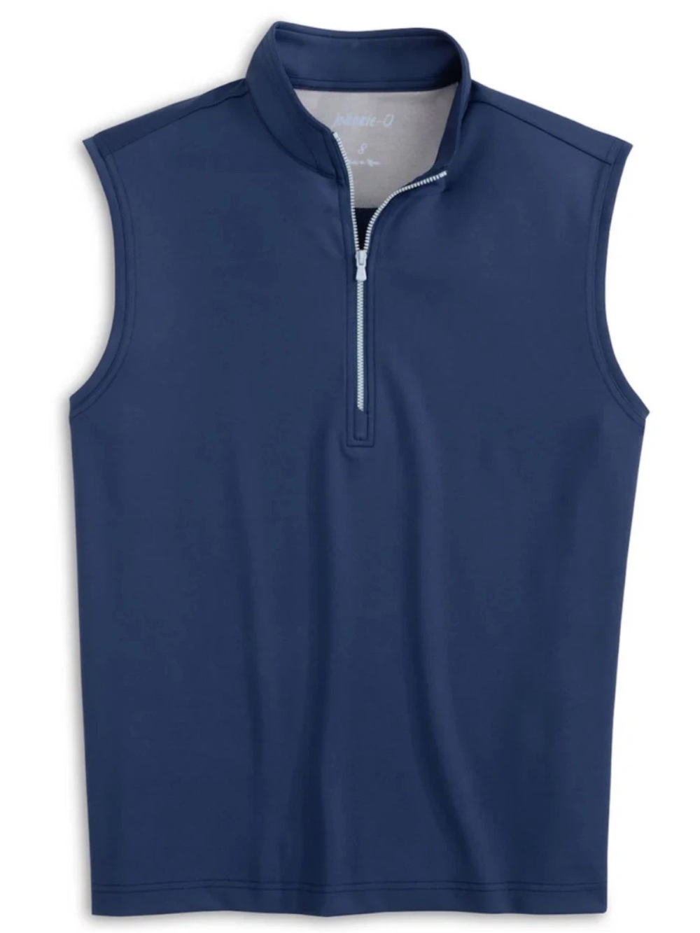 NWT Johnnie-O Women’s Navy Dave performance quarter-zip vest in size Small